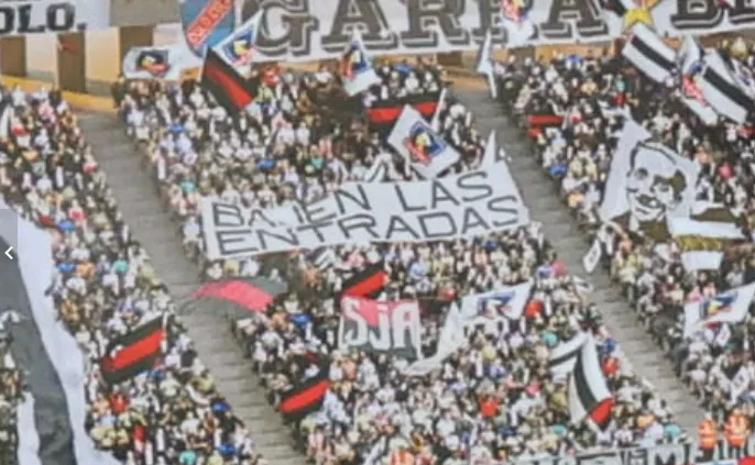 “Bajen las entradas”