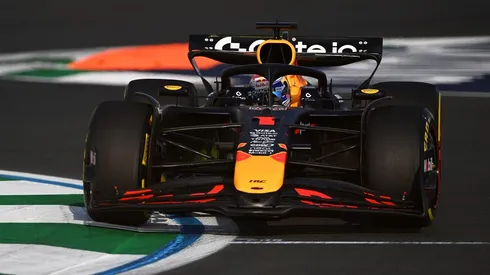 Max Verstappen de Red Bull en las prácticas del GP de Arabia Saudita