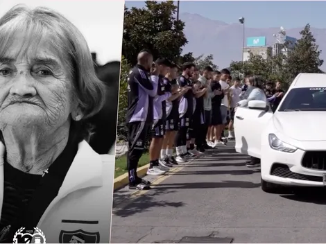 Con el plantel: el último adiós a María Colo Colo en el Monumental