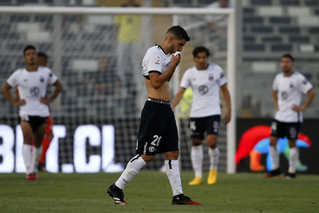 Nicolás Blandi ha sido uno de los jugadores más criticados de Colo Colo en los últimos años. Foto: Photosport.