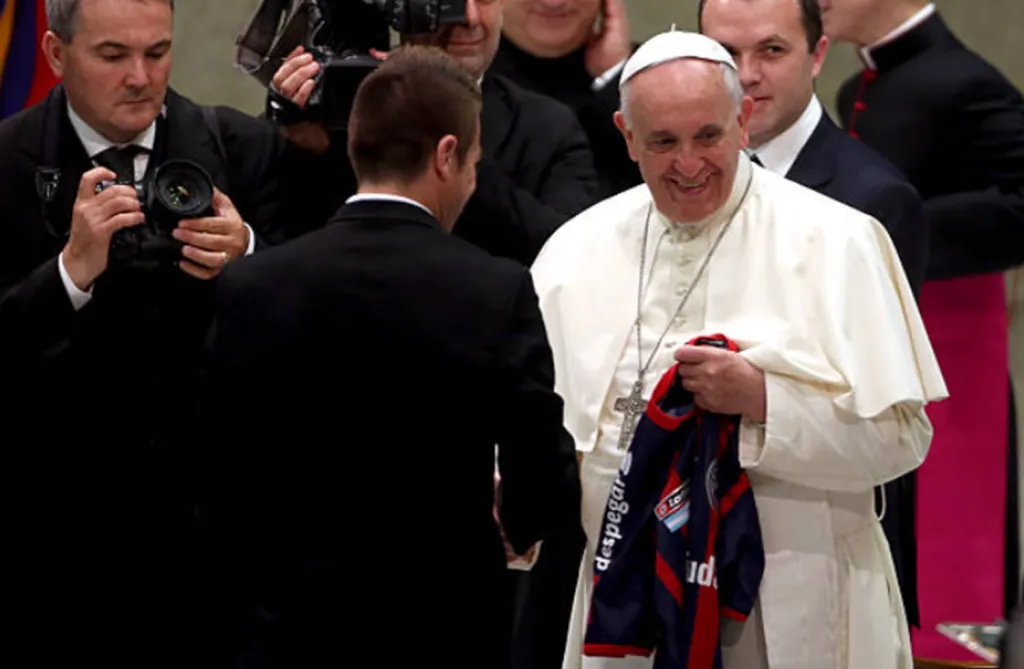 San Lorenzo de Almagro, la gran pasión futbolera del recién fallecido Papa Francisco. (Getty Images).
