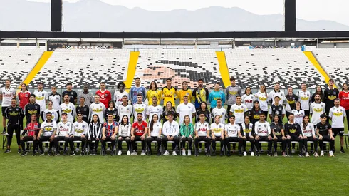 Colo Colo y su foto Centenario.