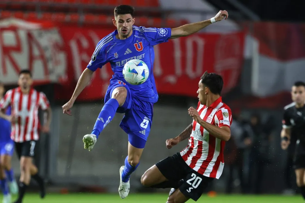 Lucas Di Yorio ha sido clave en U de Chile en la campaña de Copa Libertadores 2025. Foto: Javier Vergara/Photosport