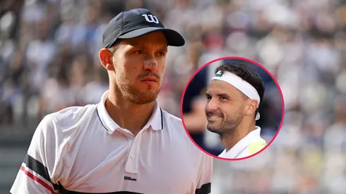 Nicolás Jarry y Grigor Dimitrov