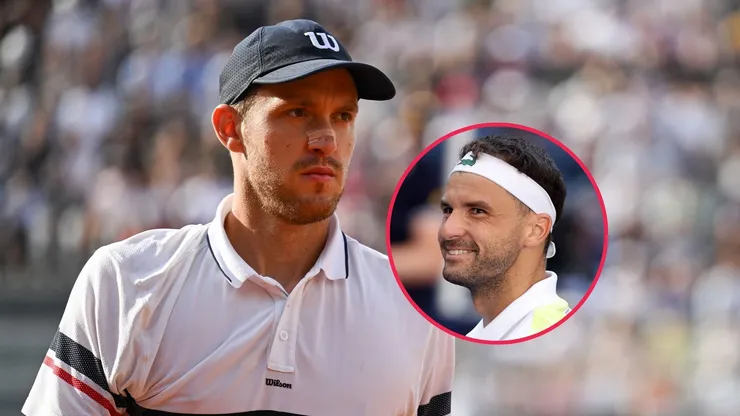 Nicolás Jarry y Grigor Dimitrov