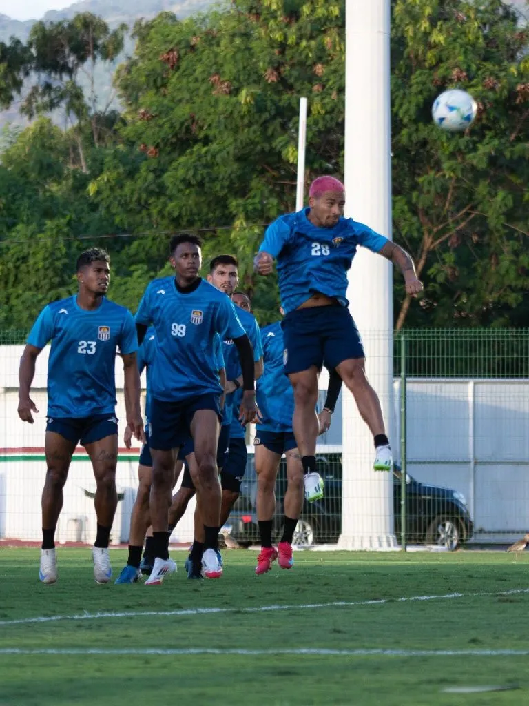 El Carabobo se hace fuerte con los balones detenidos. Foto: Carabobo.