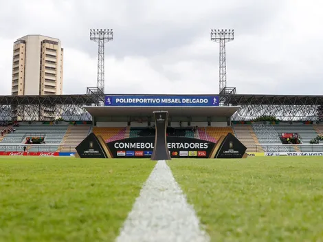 El diluvio pasó por Venezuela y así dejó el estadio donde juega la U