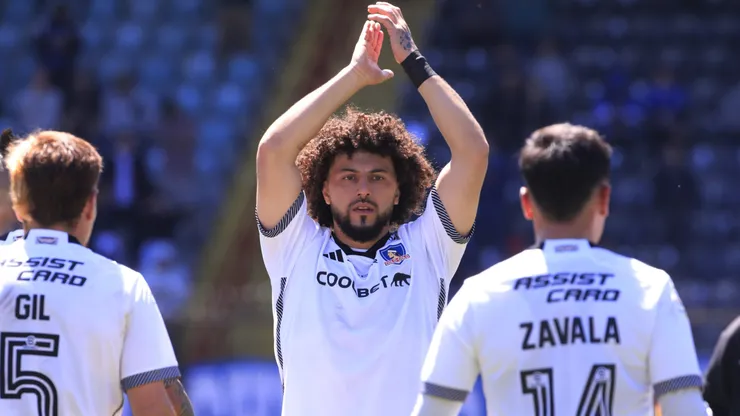 Maximiliano Falcón no se olvida de Colo Colo, menos en el duelo de Copa Libertadores ante Racing.