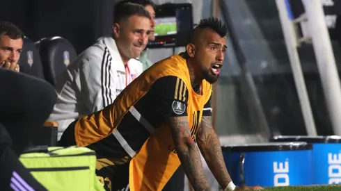 Arturo Vidal analizó el partido de Colo Colo.