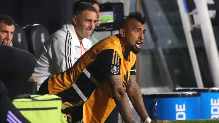 Arturo Vidal analizó el partido de Colo Colo.