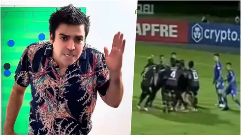 Jean Pierre Bonvallet le pega firme al DT de Carabobo.