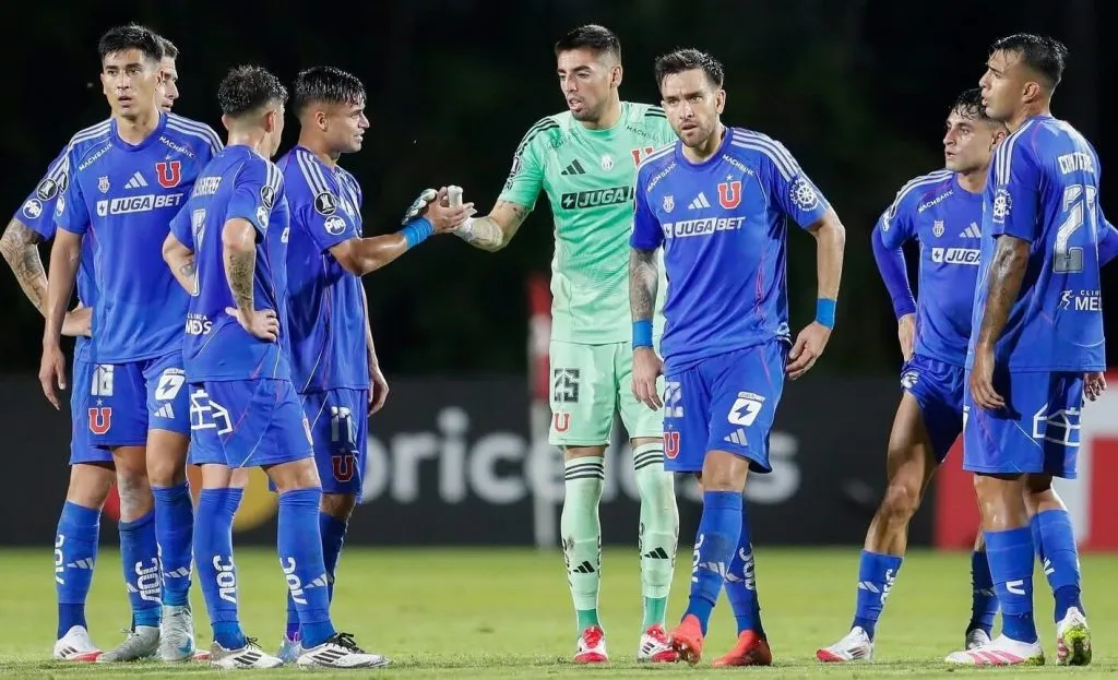 La U lamentó el empate en Venezuela. Foto: U de Chile.