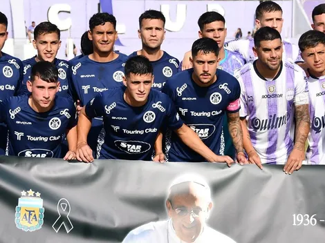 El polémico gesto de un ex Cobreloa en homenaje al Papa Francisco