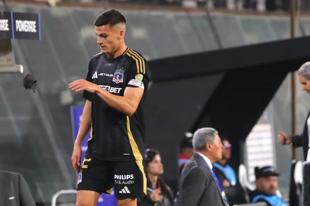 Lucas Cepeda salió muy frustrado. (Jonnathan Oyarzun/Photosport).