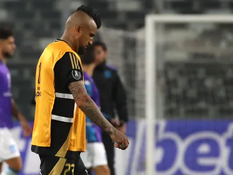 Vidal lamenta ausencia de público ante Racing: "Cuando están somos 12"