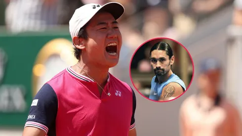 Yoshihito Nishioka y Marcelo Ríos