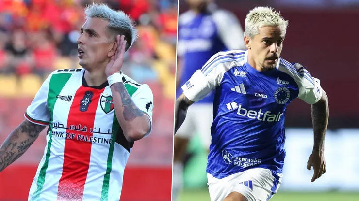 Joe Abrigo de Palestino y Fagner Conserva Lemos de Cruzeiro.
