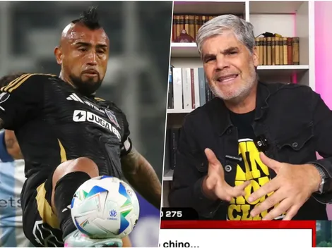 ¡Epa! Guarello encara ácido y con voz golpeada a Arturo Vidal