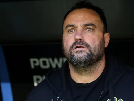 La amargura de José Luis Sierra tras agónico empate de U. Española