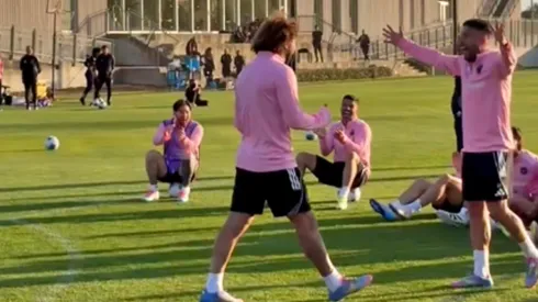 El Peluca dejó locos a Messi y Suárez.