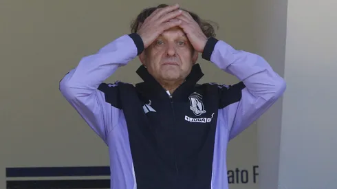 Aníbal Mosa puede estar viviendo sus últimos días como presidente de Colo Colo.