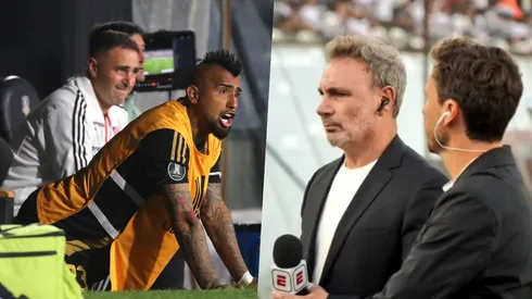 Vidal no pudo anotar el gol prometido ante Racing.