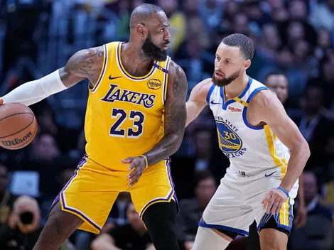 Mientras Curry gana USD$55 millones anuales, esto cobra LeBron en los Lakers