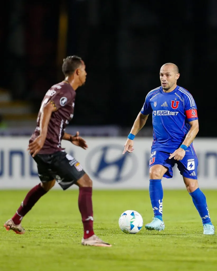 Llegaría un reemplazo para Marcelo Díaz. Imagen: U. de Chile