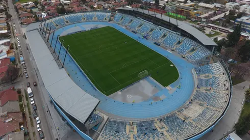 El Estadio El Teniente de Rancagua, sede del Mundial Sub 20 de Chile.