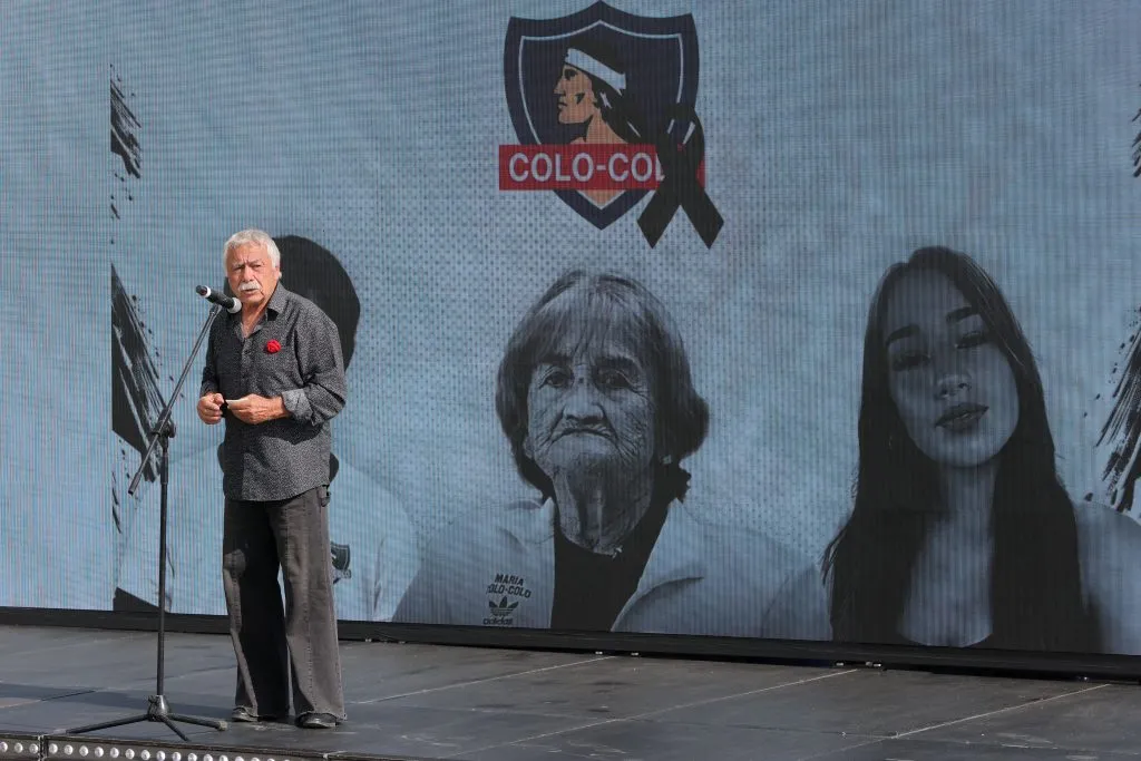 Carlos Caszely, embajador del Centenario de Colo Colo. Foto: Javier Torres