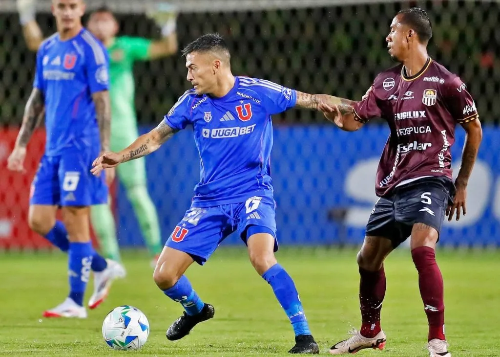 La U se trajo desde Venezuela un punto que la dejó puntera en el Grupo A de la Copa Libertadores. | Foto: Universidad de Chile.