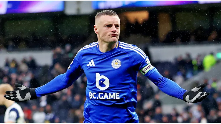 Vardy decidió marcharse del Leicester City al término de esta temporada 2024-25.