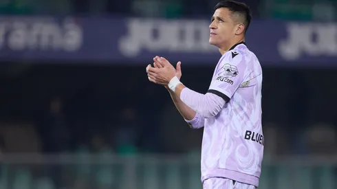 Alexis Sánchez volvió a jugar en Udinese tras más de un mes.