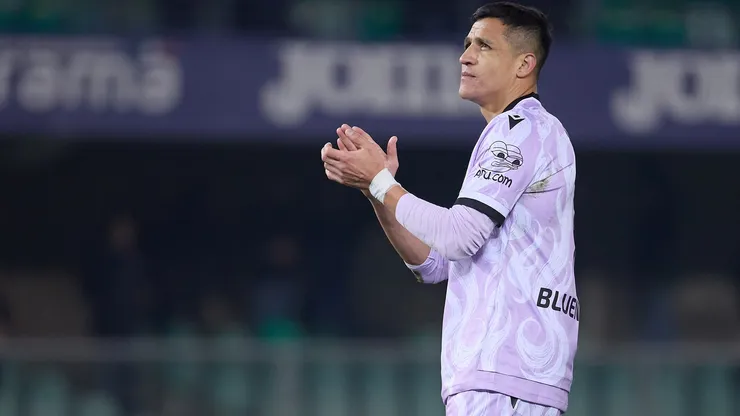 Alexis Sánchez volvió a jugar en Udinese tras más de un mes.