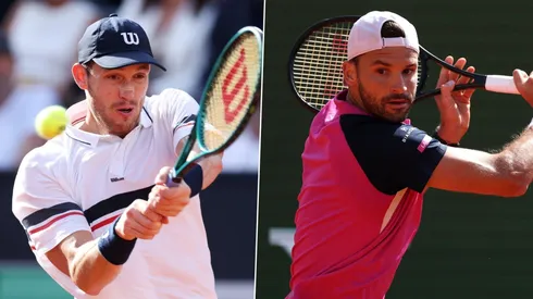 Nicolás Jarry y Grigor Dimitrov