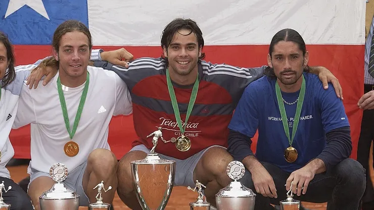 Massú, González y Ríos ganaron una Copa Mundial por Equipos el 2003