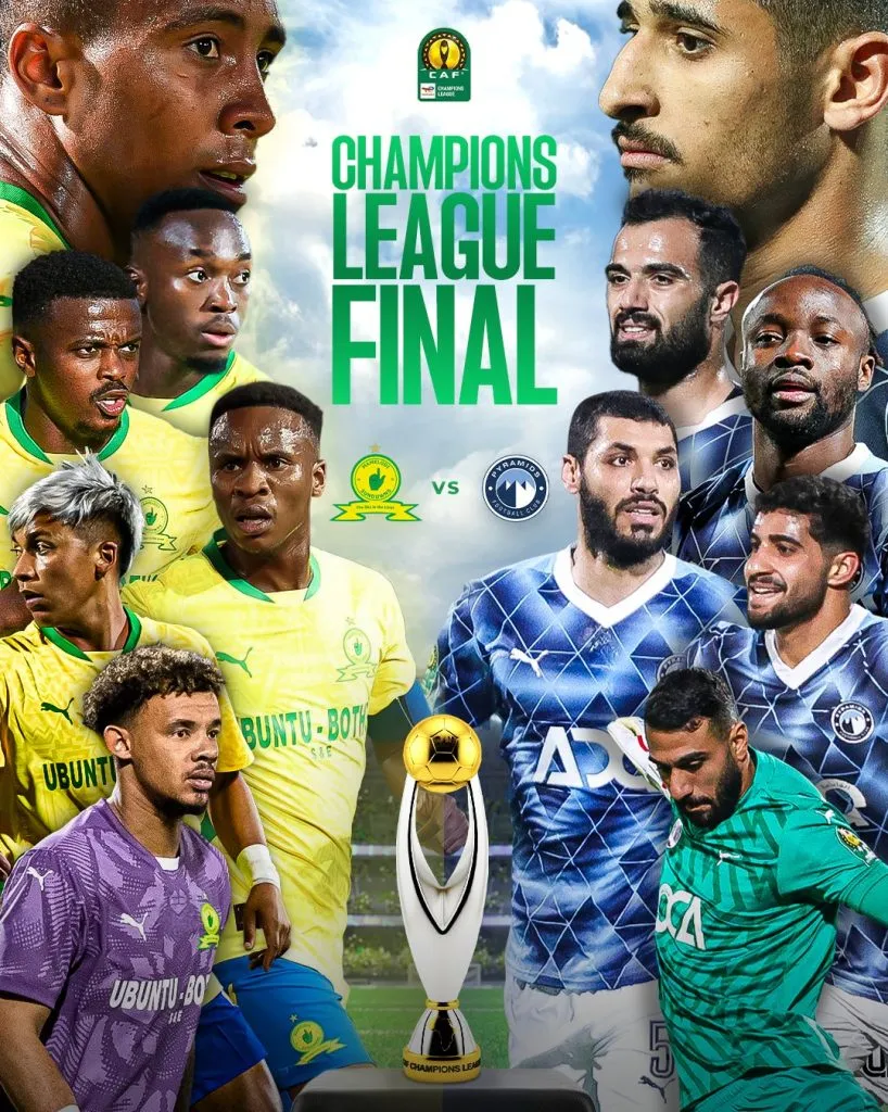 Marcelo Allende y Mamelodi Sundowns a la final de la Champions africana. Foto: CAF.