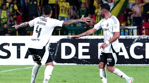 Mauricio Isla y Alan Saldivia se dijeron de todo en Colo Colo.