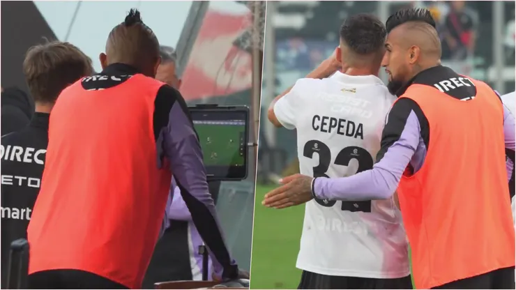 Vidal fue uno más en el CT de Almirón