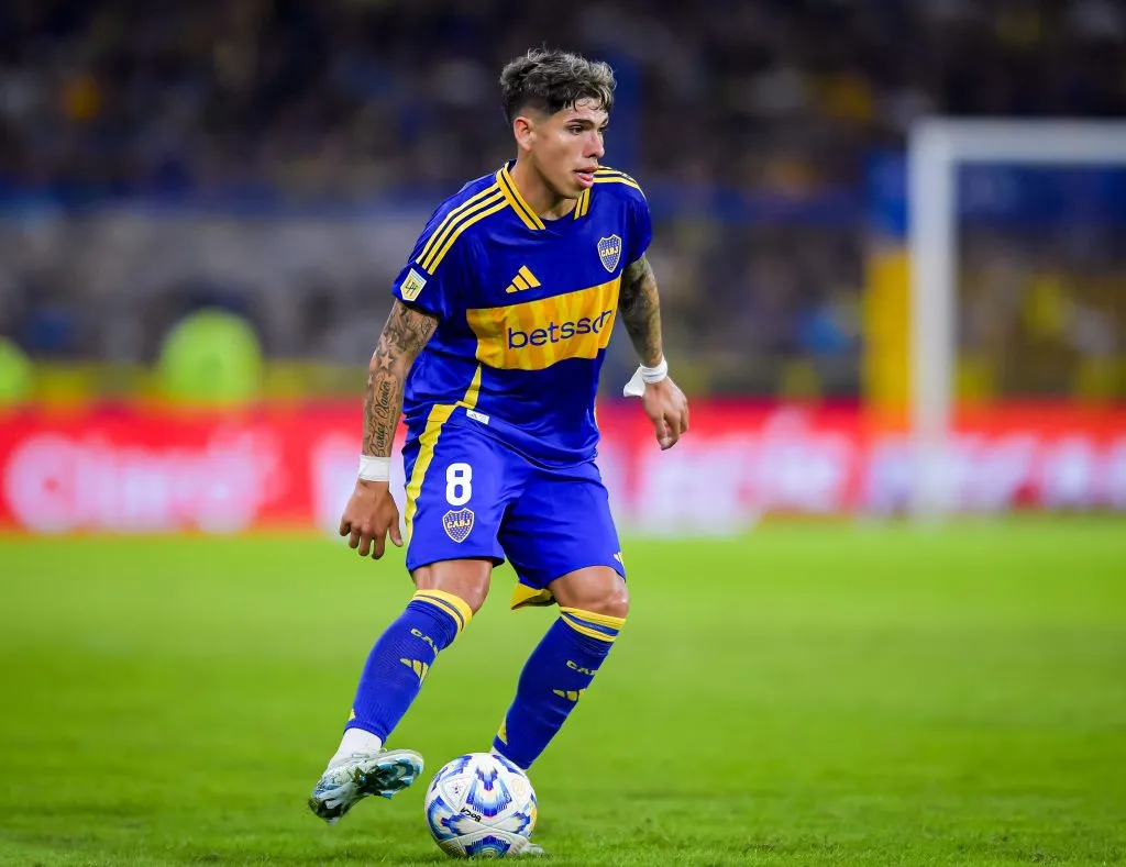 Carlos Palacios es el único chileno que dirá presente en el Superclásico de Argentina. (Foto: Marcelo Endelli/Getty Images)