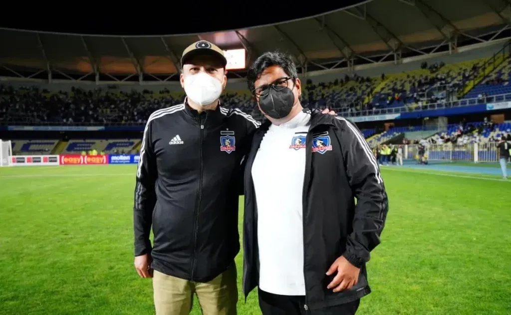 Edmundo Valladares (izquierda) nombró a Edison Marchant (derecha) para su regreso al directorio de ByN. (Foto: Guille Salazar)