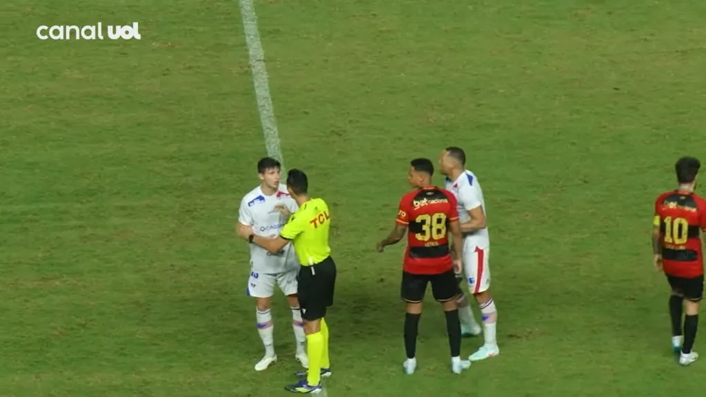 Kuscevic intentó una protesta infructuosa ante el juez. (Captura).