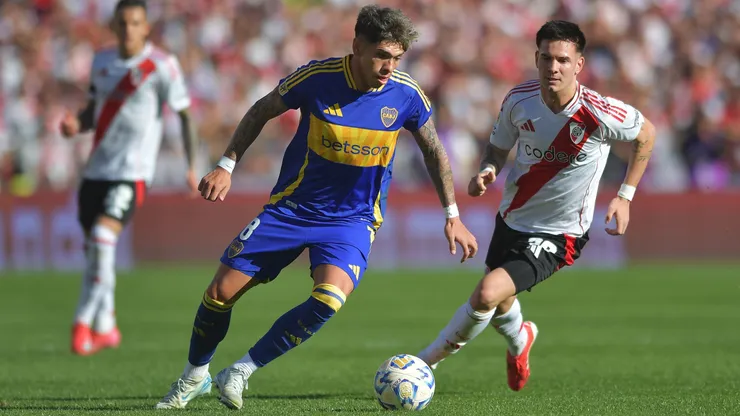 Palacios no tuvo un buen rendimiento ante River Plate.