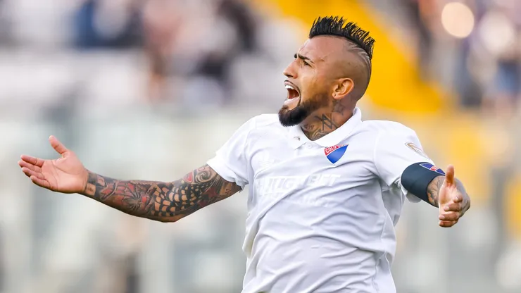 Arturo Vidal sacó el barrio para mandar un mensaje de paz.