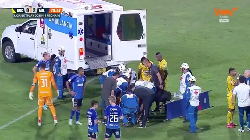 Luciano Pons vivió un gran susto en el fútbol colombiano