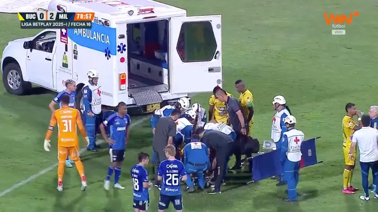Luciano Pons vivió un gran susto en el fútbol colombiano