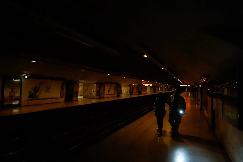Apagón masivo en España (Getty Images).