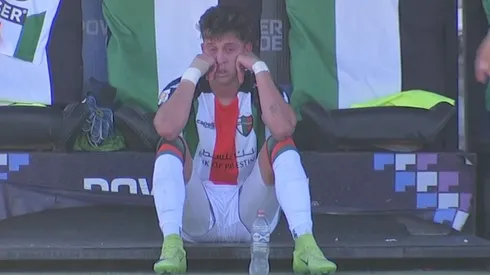 Esta frustración evidenció tras ser reemplazado frente al Romántico Viajero.