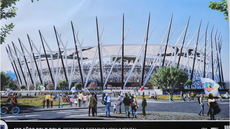 El pasado 19 de abril se presentaron las primeras imágenes de como quedará el Estadio Monumental en su remodelación.