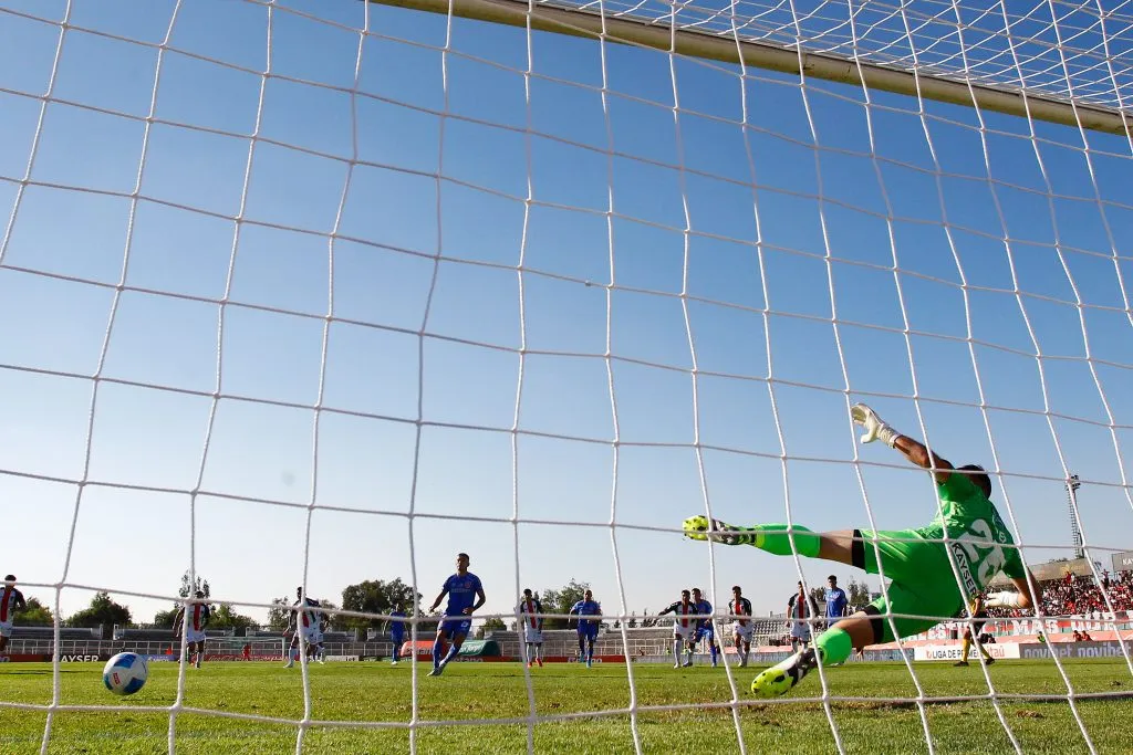 El penal de Aránguiz ante Palestino | Photosport